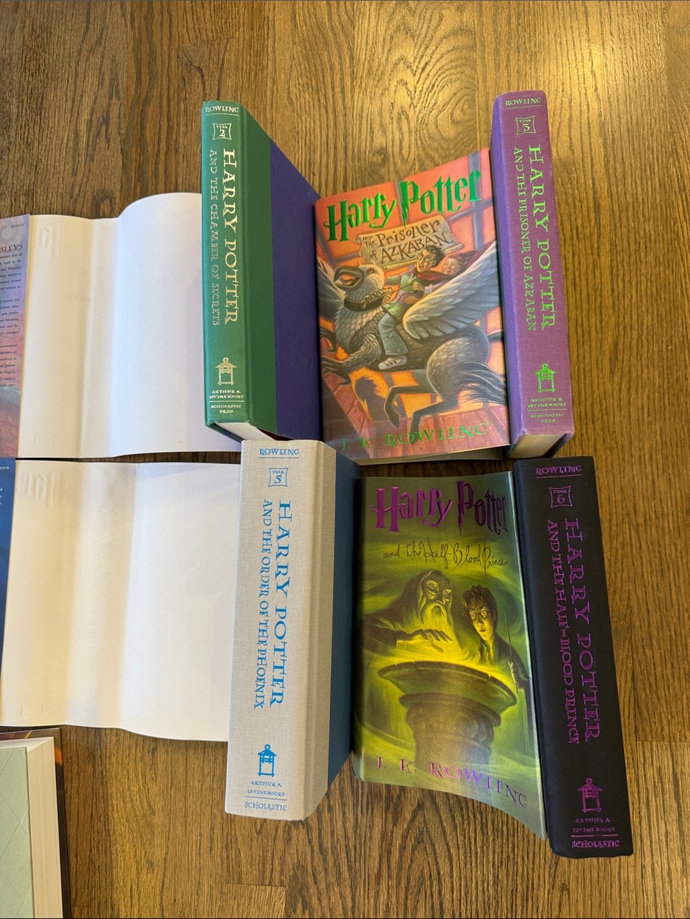 Harry Potter Hardcover Book Set 1-7 First American Edition Excellent Condition! - Picture 10 of 11